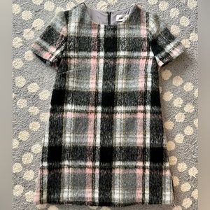 Anthropologie Frontier plaid dress by Line & Dot, wool blend, size XS
